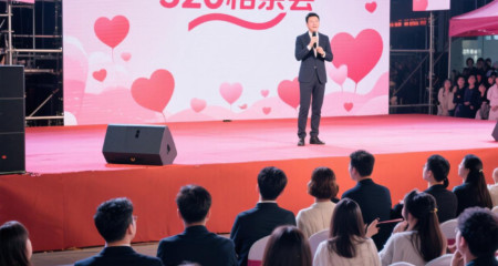成都百和情缘婚恋公司成功举办“520浪漫盛典”相亲会